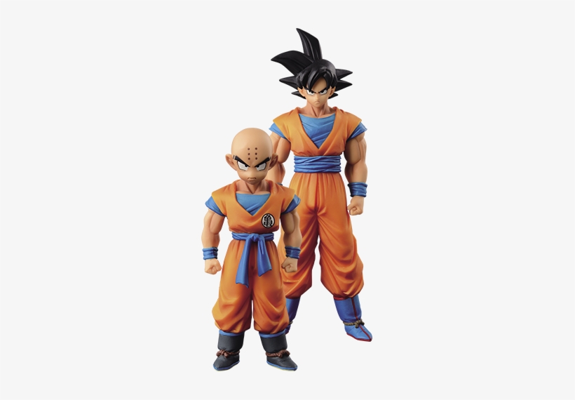 The Figure Collection Krillin And Goku - Banpresto Dragon Ball Z Chozousyu Collection Volume, transparent png