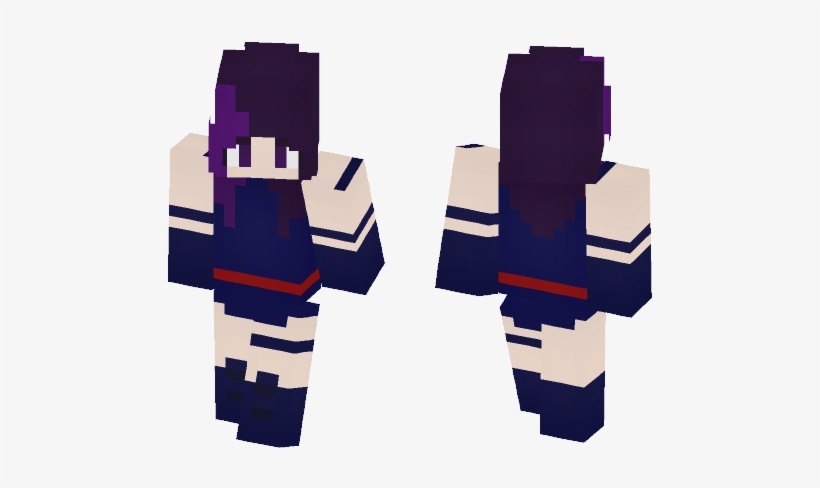 Psylocke (marvel) - Minecraft Pink Girl Skin, transparent png