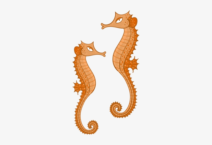 The Ratty Seahorses - Cartoon, transparent png