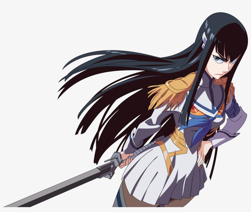 Two Of Them - Kill La Kill Satsuki Render, transparent png