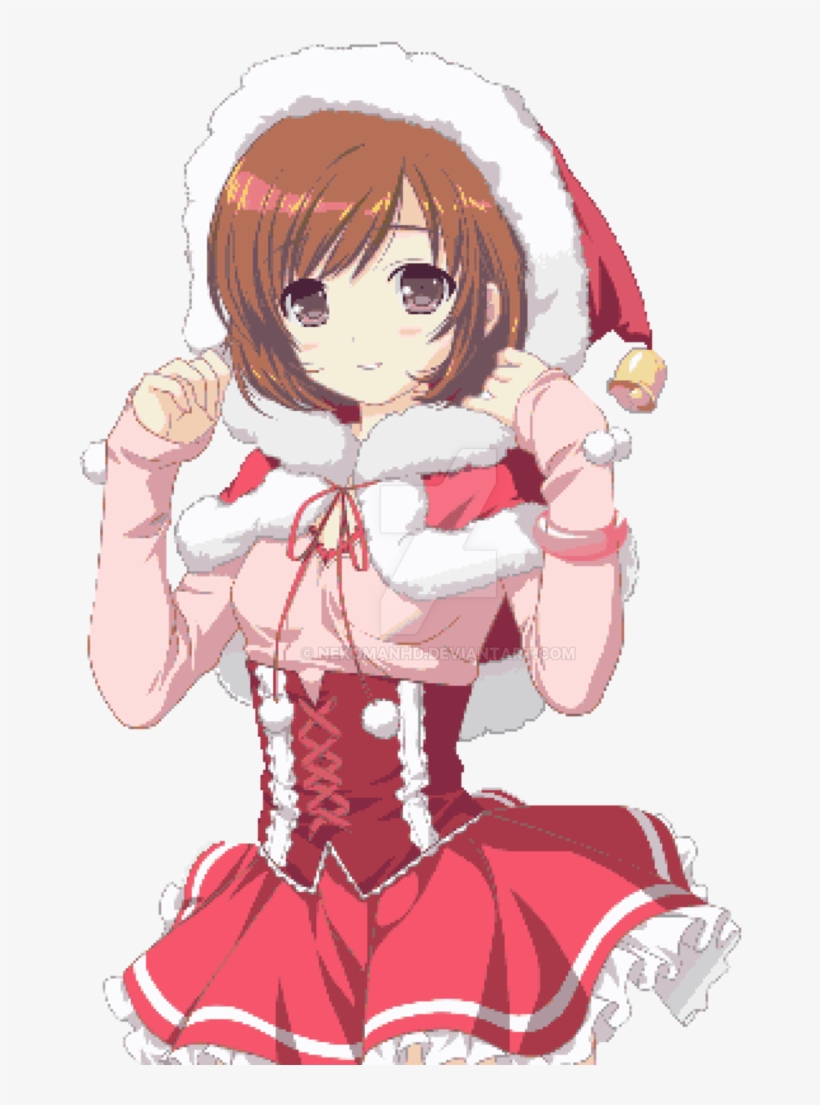 Christmas Light Yagami Lamperouge Manga - Anime Girl Neko Christmas, transparent png