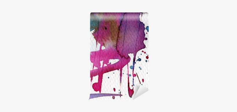Artistic Background Watercolor On Watercolor Paper - Watercolor Painting, transparent png