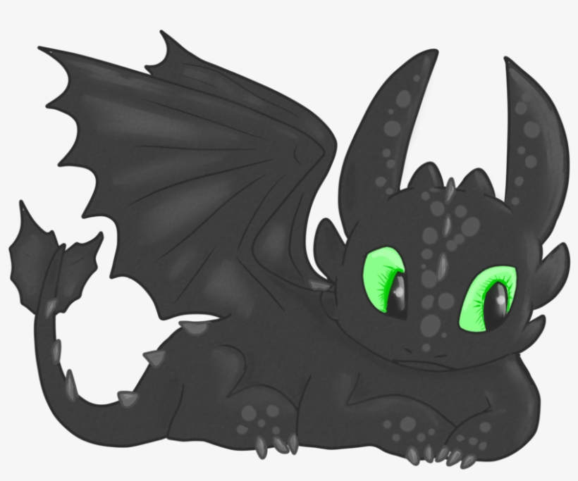 Baby Toothless By Galactic - Night Fury Baby Png, transparent png