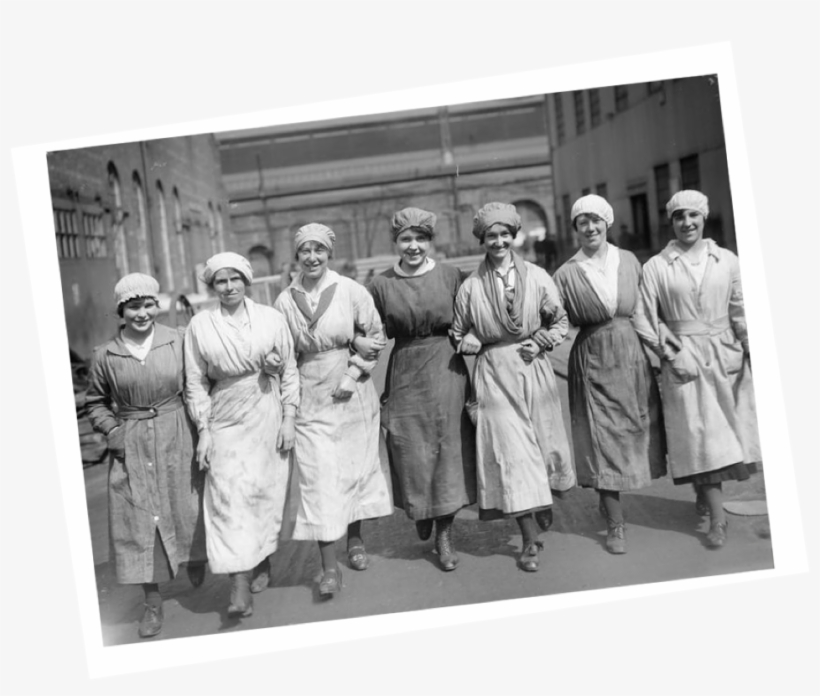 Canary Girls And The Role Of Women In Ww1 - Vintage Clothing, transparent png