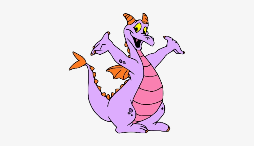 Dragon Clipart Purple Dragon - Figment Disney, transparent png