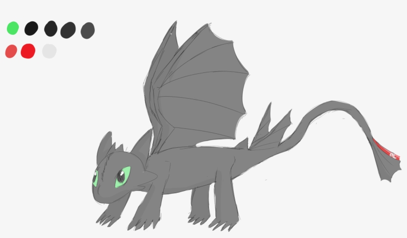 New Here, But I Drew Toothless So Here Ya Go - Cartoon, transparent png