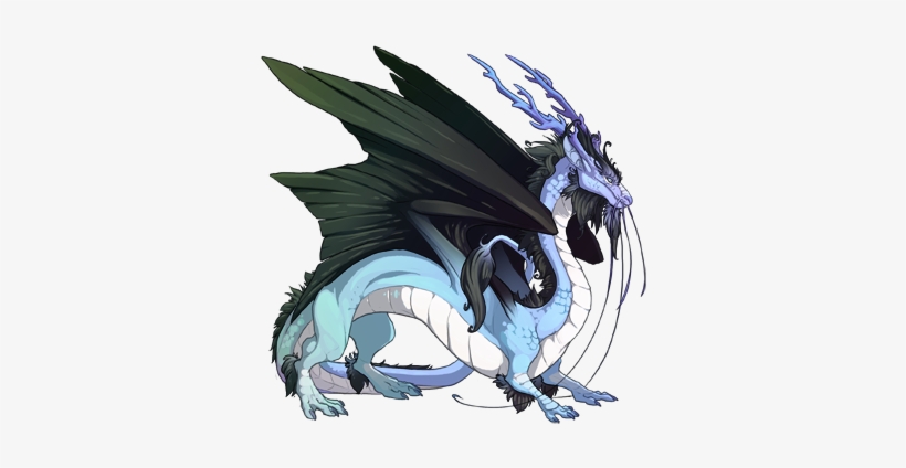 1357891 350 - Flight Rising Vampire Dragon, transparent png