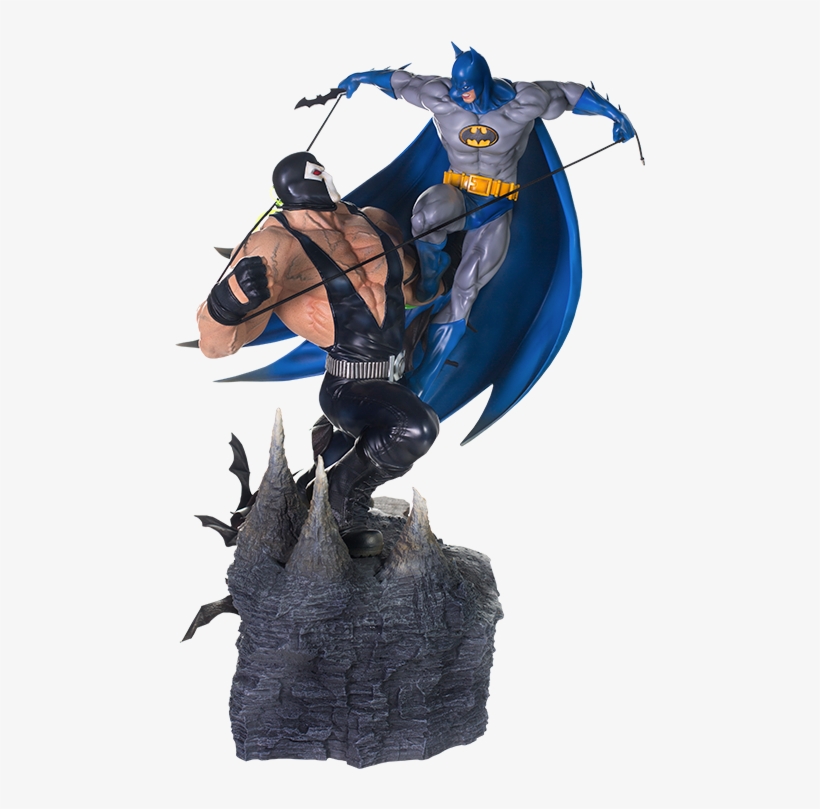 Batman Vs Bane Diorama - Iron Studios Batman Vs Bane, transparent png