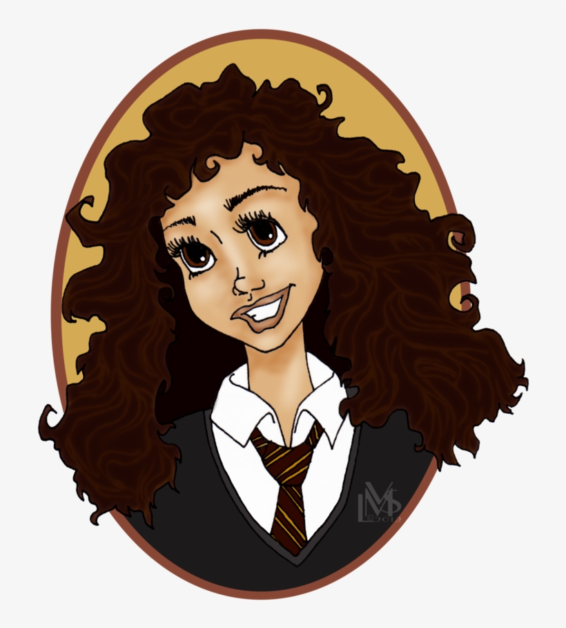 Image Result For Hermione Granger Hair Silhouette - Hermione Granger Art Png, transparent png