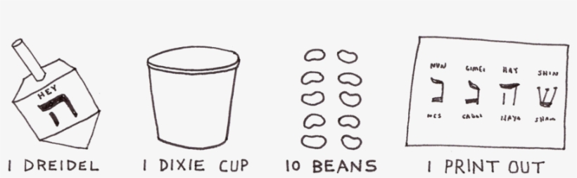 Dreidel Supplies - Dreidel, transparent png