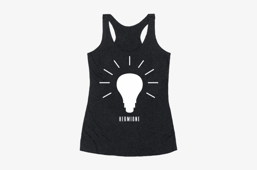 Hermione's Bulb Racerback Tank Top - No Pants No Bra, transparent png