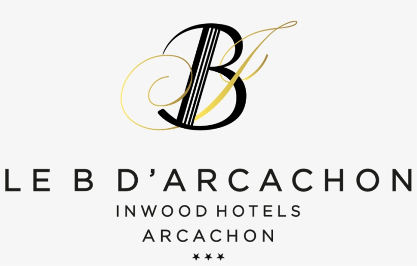 Le B D'arcachon - Calligraphy, transparent png