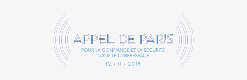 Appel De Paris Pour La Confiance Et La Sécurité Dans - Calligraphy, transparent png