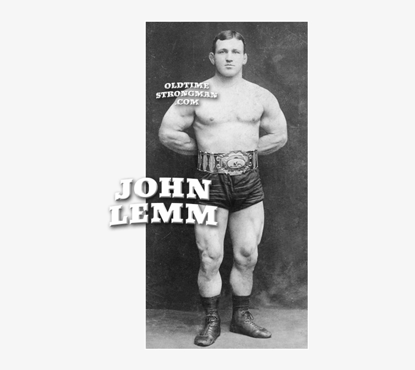 Another Look At A Very Rare Picture Of Wrestler John - Oldtime Strongman Wrestler, transparent png