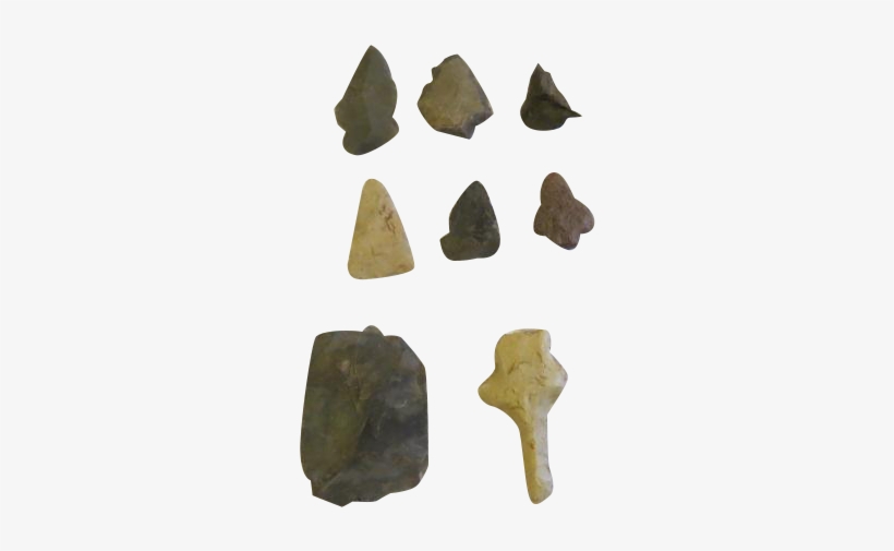 Antique Authentic Native American Indian Arrow Heads - Drill, transparent png