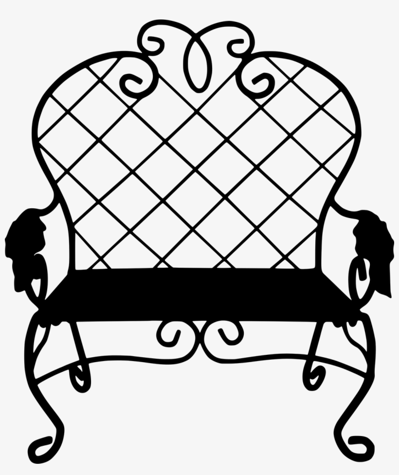 Silhouette,park Bench,old,grass,stand Still,sit,chair, - Trocadéro, transparent png