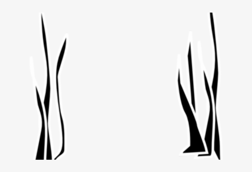 Grass Silhouette Cliparts, transparent png