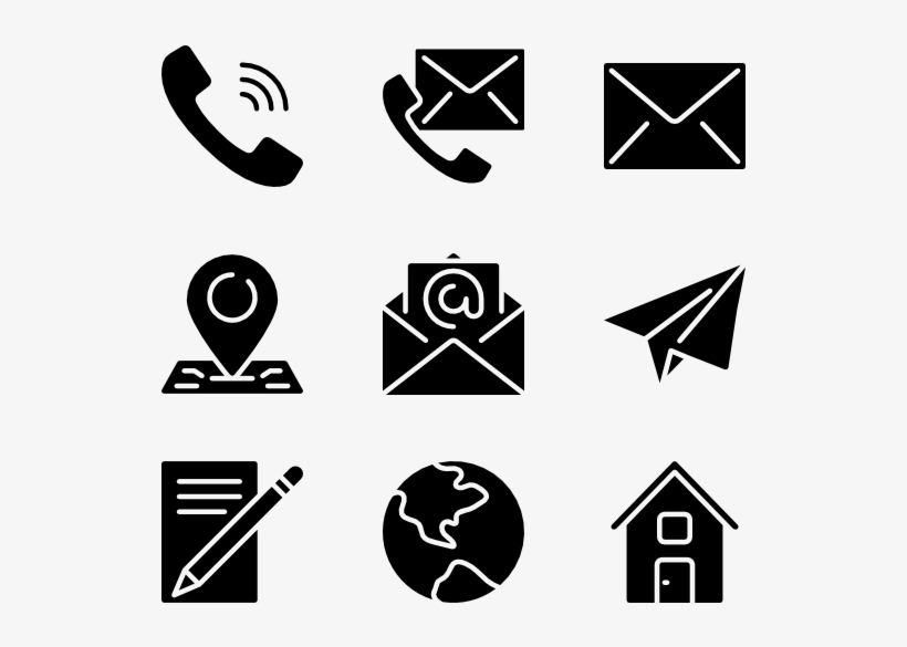 Contact Us 50 Icons - Contacto Png, transparent png
