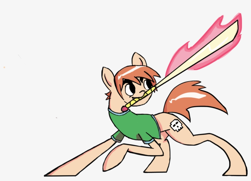 Ehherinn, Ponified, Safe, Scott Pilgrim, Solo - Cartoon, transparent png