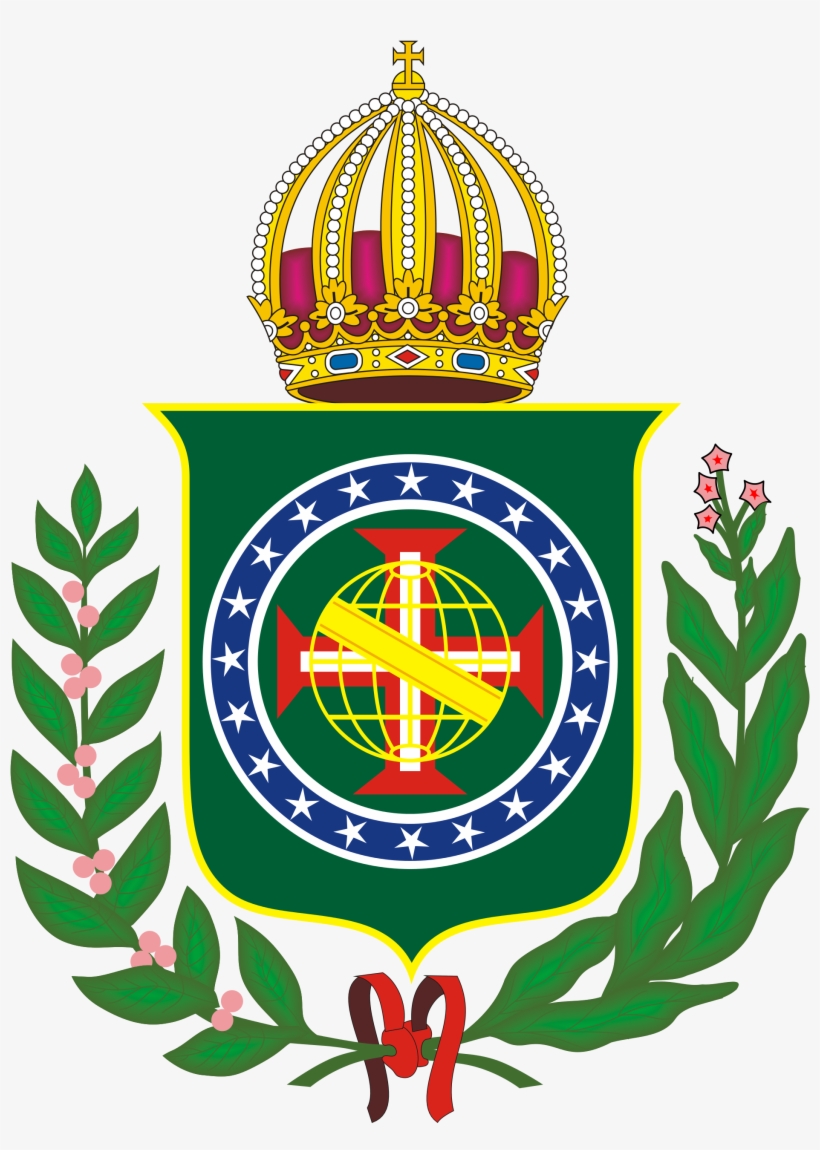 Família Imperial Brasileira - Empire Of Brazil Coat Of Arms, transparent png