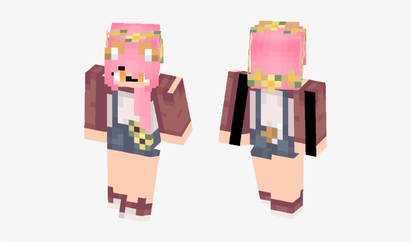 Pink Hair /w Dog Filter - Cartoon, transparent png