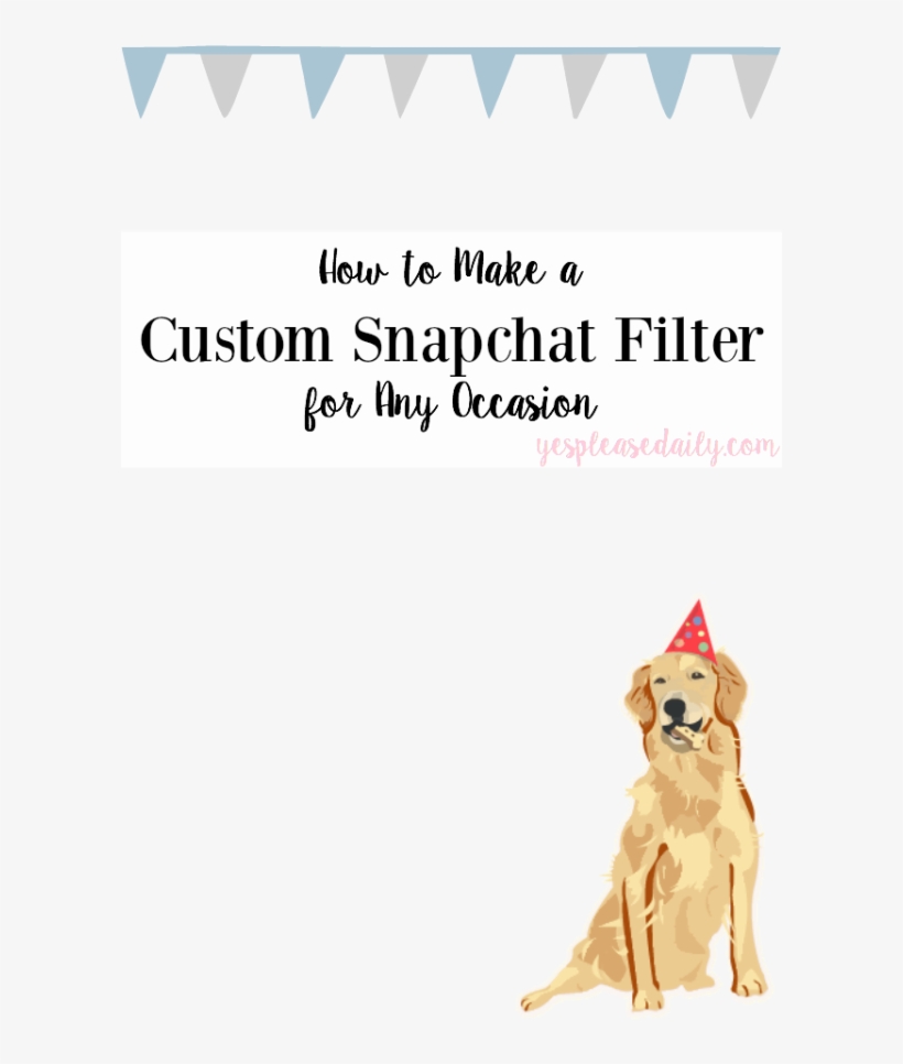 Snapchat Clipart Dog - Dog, transparent png