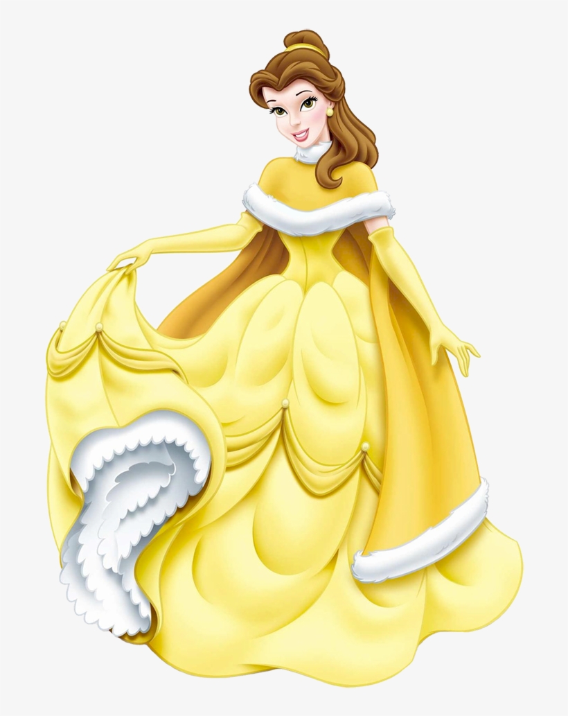 Pin By Josine On Disney Clipart - Disney Princess Belle Christmas ...