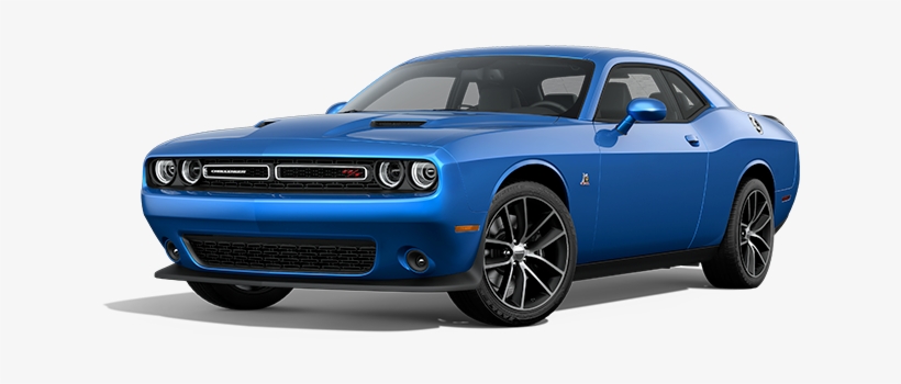 2015 Dodge Challenger Front View In B5 Blue - 2015 Dodge Challenger Silver, transparent png
