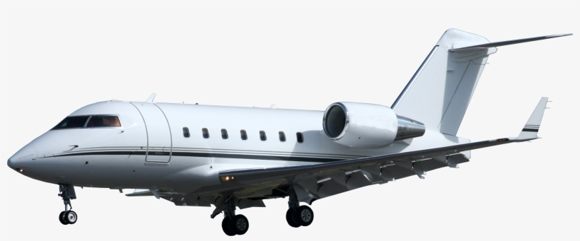 A Business Jet Aircraft Powered By Two Avco Lycoming - Challenger Air Png, transparent png