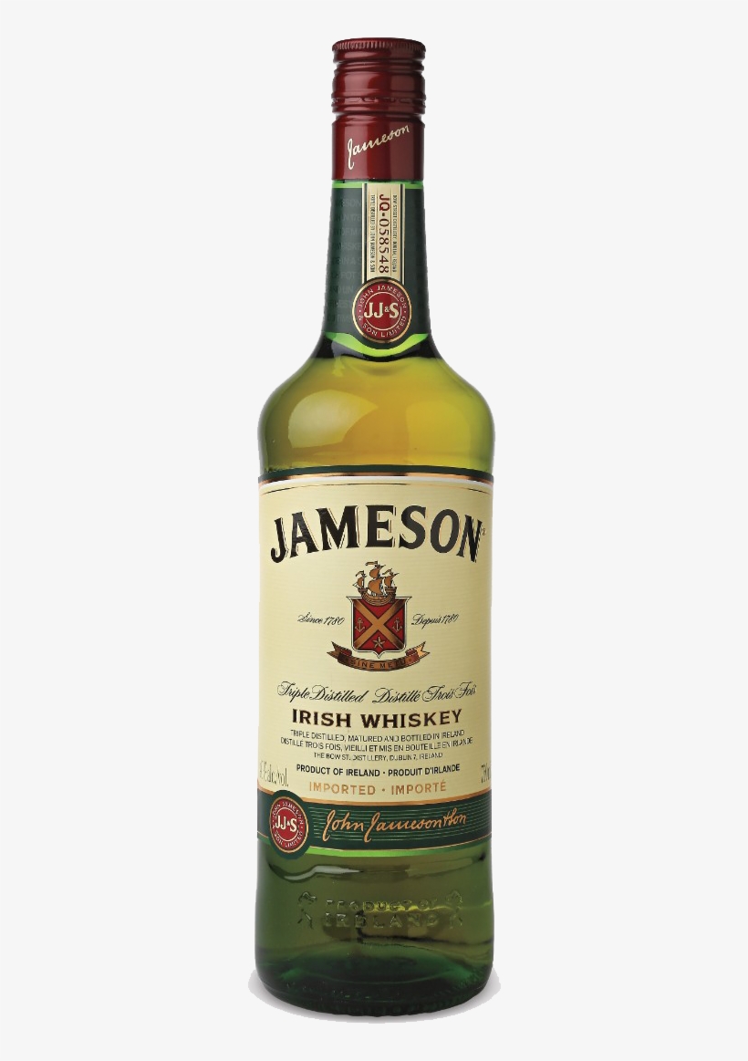 Jameson Irish Whiskey, transparent png