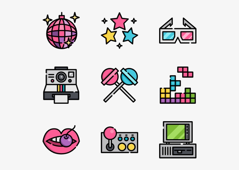 Eighties, transparent png