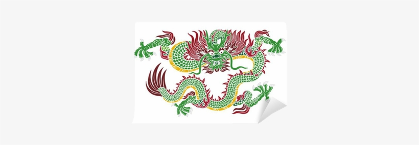 Chinese Dragon Green, transparent png