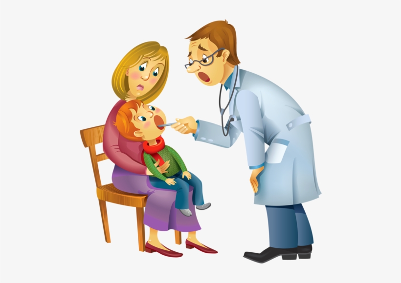 Doctor Kids Png And Clipart - Child And Doctor Clipart, transparent png