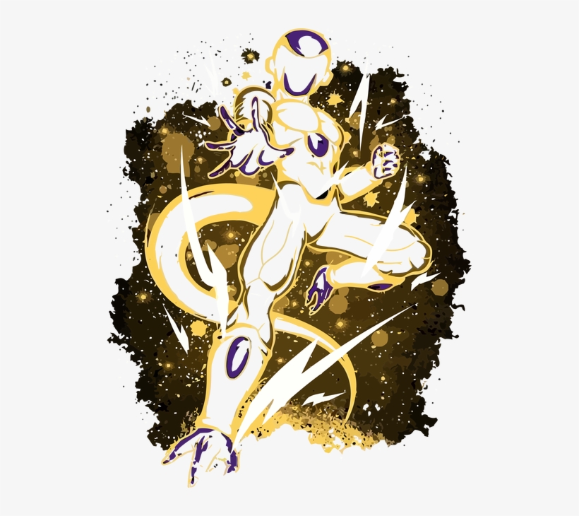 Dragon Ball - Golden Frieza - Illustration, transparent png
