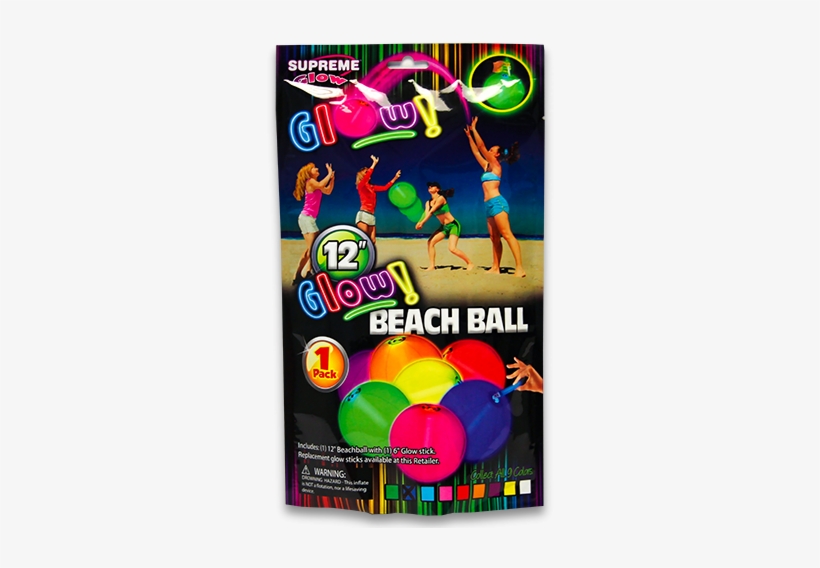 Glow In The Dark Beach Ball Glow In The Dark 12" Beach Ball Low) 500x500 PNG Download PNGkit