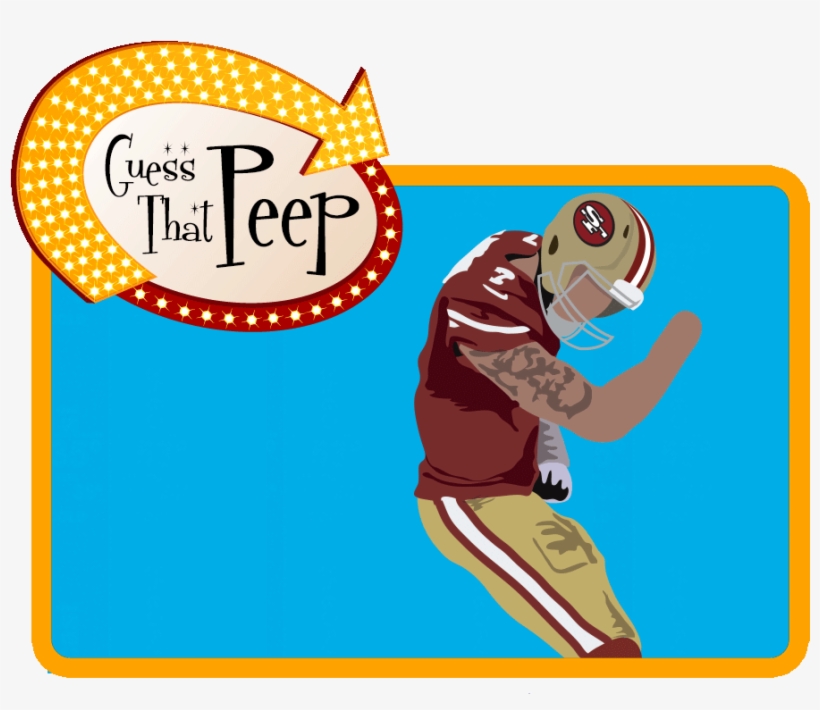 This Is Colin Kaepernick, The Quarterback For The San - Clip Art, transparent png