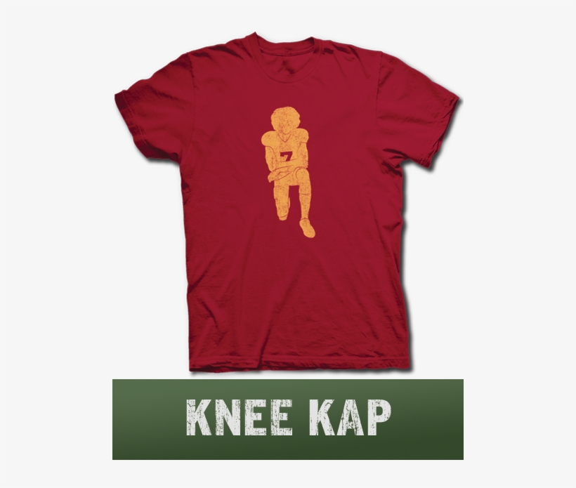 Colin Kaepernick Kneeling Shirt, transparent png