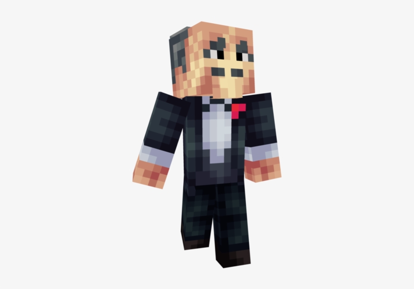 Lsmjypng - Vito Corleone Minecraft Skin, transparent png