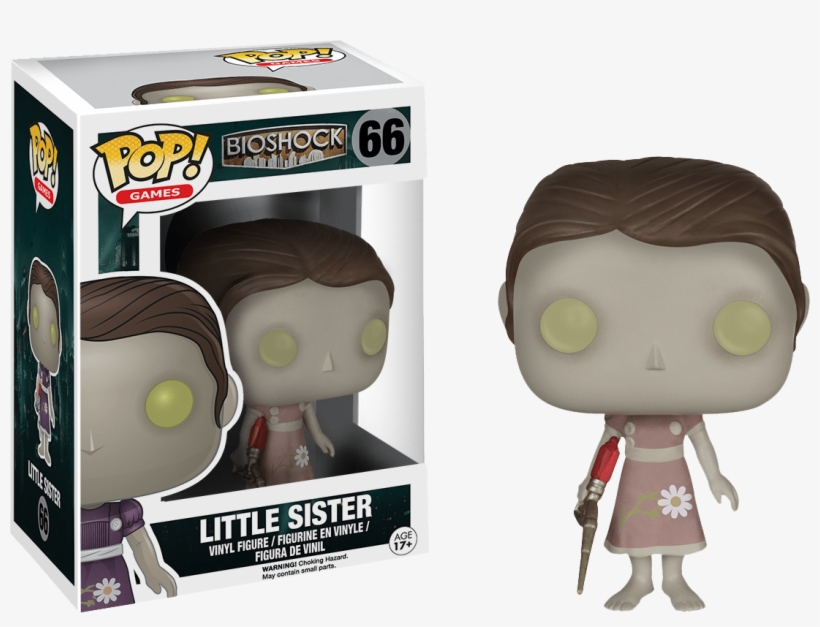 Little Sister Pop Vinyl Figure - Little Sister Funko Pop, transparent png