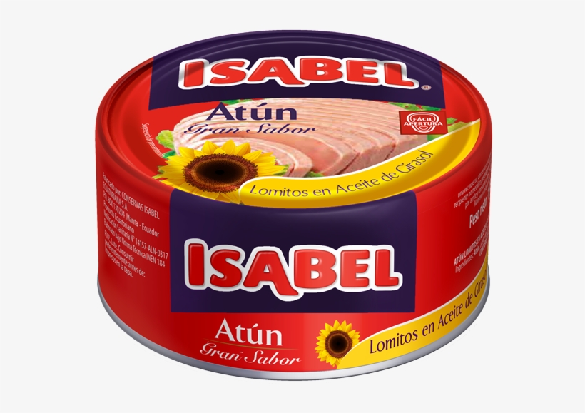 Atún En Aceite De Girasol 160 Gr - Isabel, transparent png
