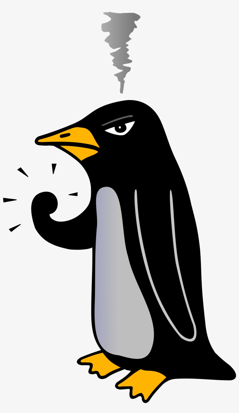 Angry But Why - Angry Penguin, transparent png