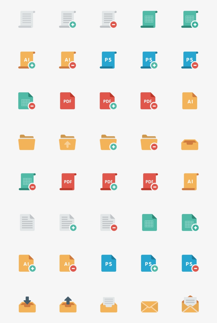 35 Flat File Format Icon Sketch - Icon, transparent png