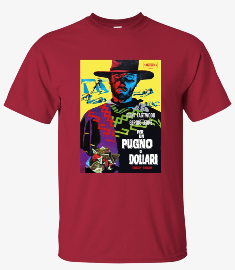 Fistful Of Dollars Spaghetti Western Clint Eastwood - Fistful Of Dollars Clint Eastwood 1964 Movie Poster, transparent png