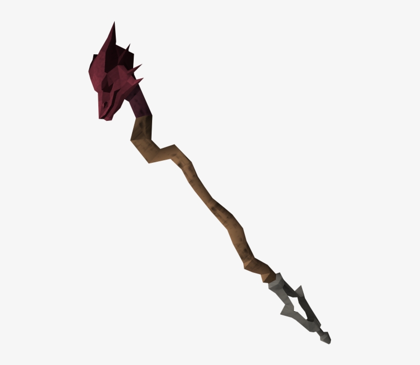 Dragon Staff, transparent png
