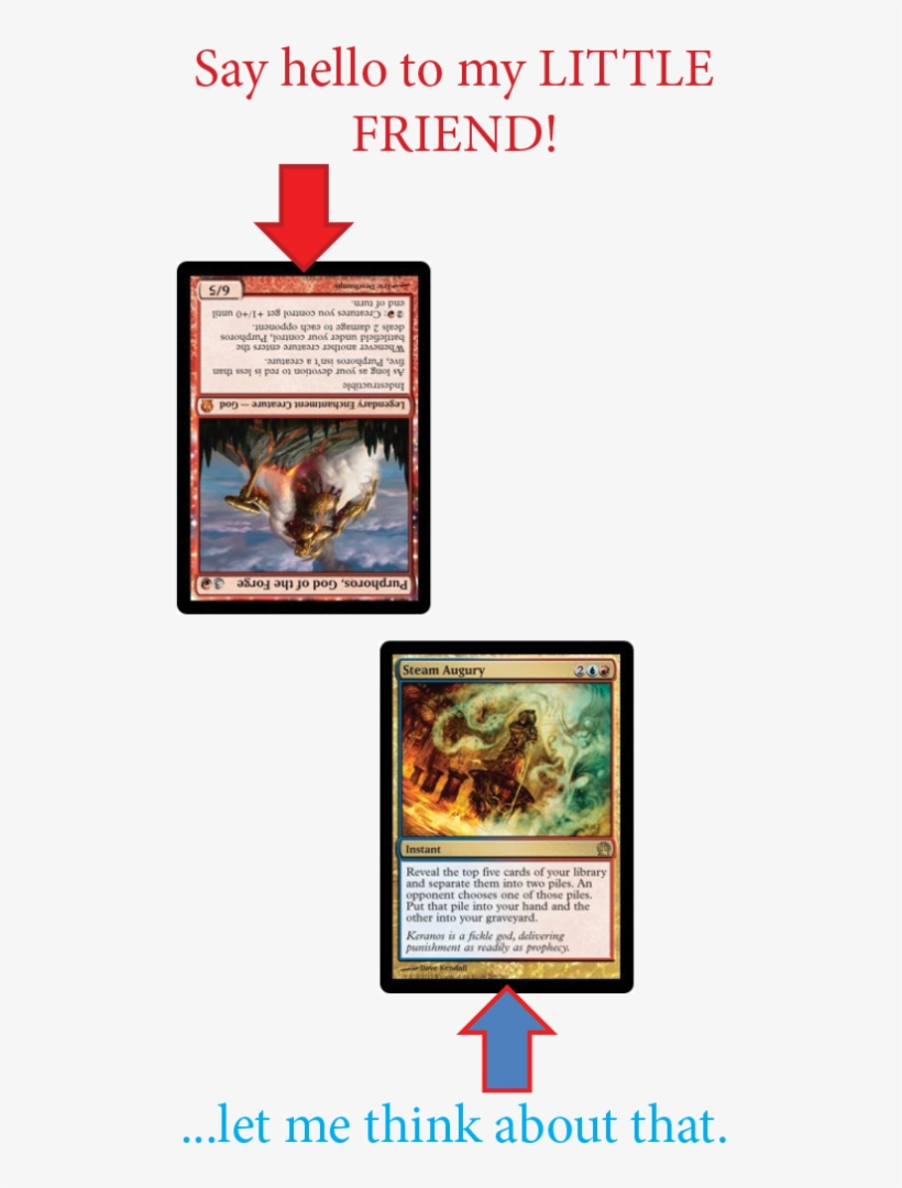 A Scenario - Steam Augury - Theros - Magic: The Gathering, transparent png