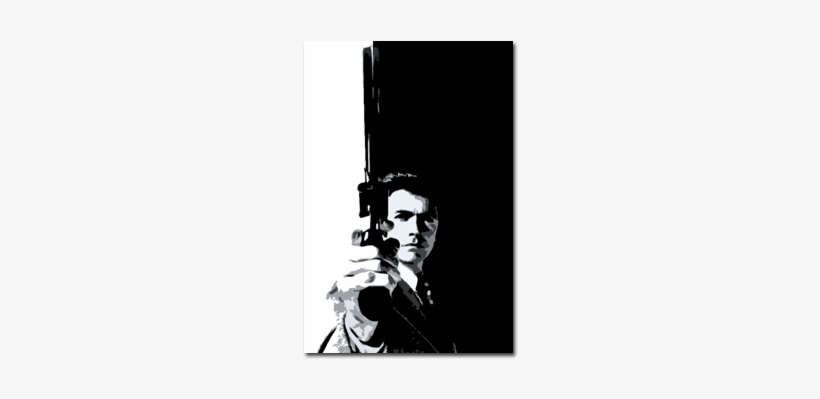 Clint Eastwood Pop Art - Clint Eastwood Dirty Harry, transparent png