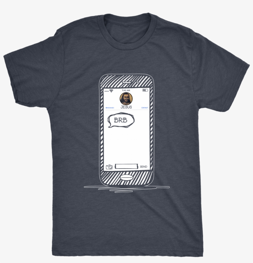 Be Right Back For Men - T-shirt, transparent png