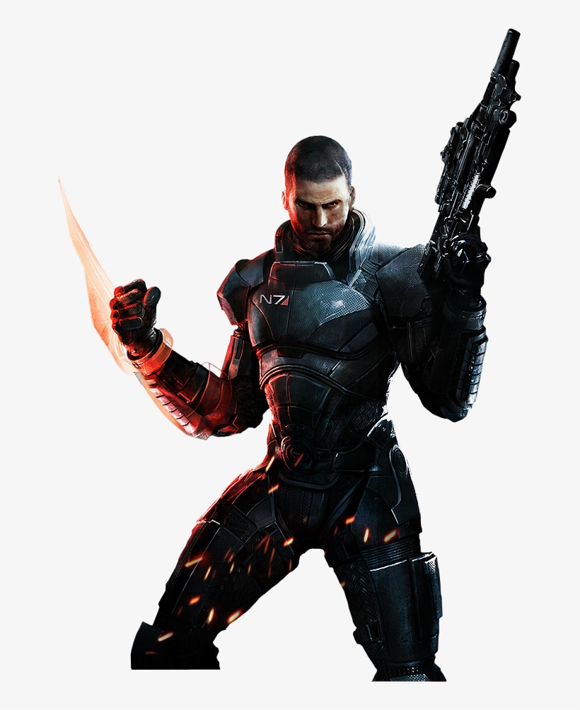 Mass Effect 3 Png Picture Black And White Library - Mass Effect 1 Png, transparent png