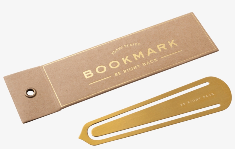 Be Right Back - Bookmark, transparent png