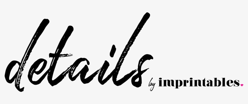 Details By Imprintables - Calligraphy, transparent png
